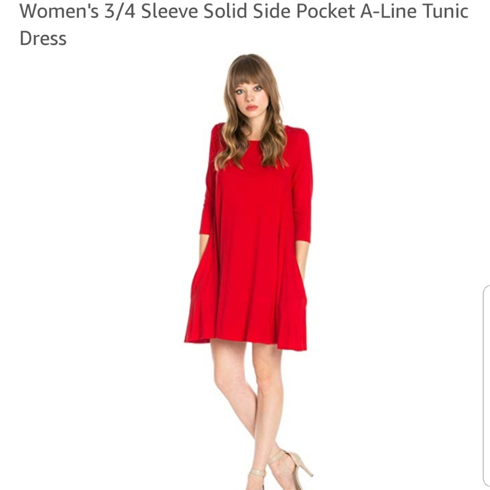 Red HerShe dress